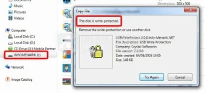 Cara Memperbaiki Flashdisk Write Protected Tanpa Format Data Dengan Mudah