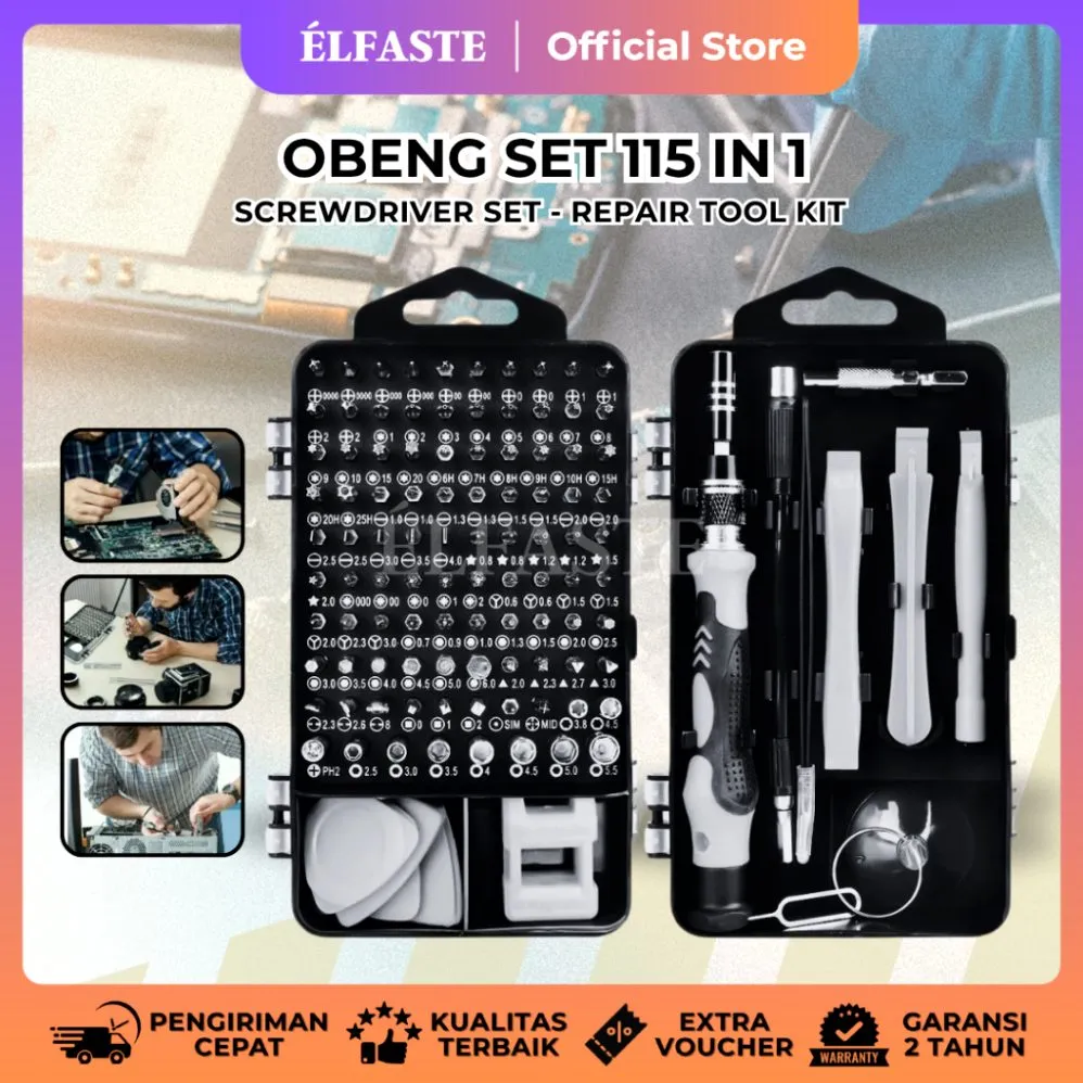 Panduan Lengkap Dan Rekomendasi Obeng Set Untuk Bongkar Laptop Macbook